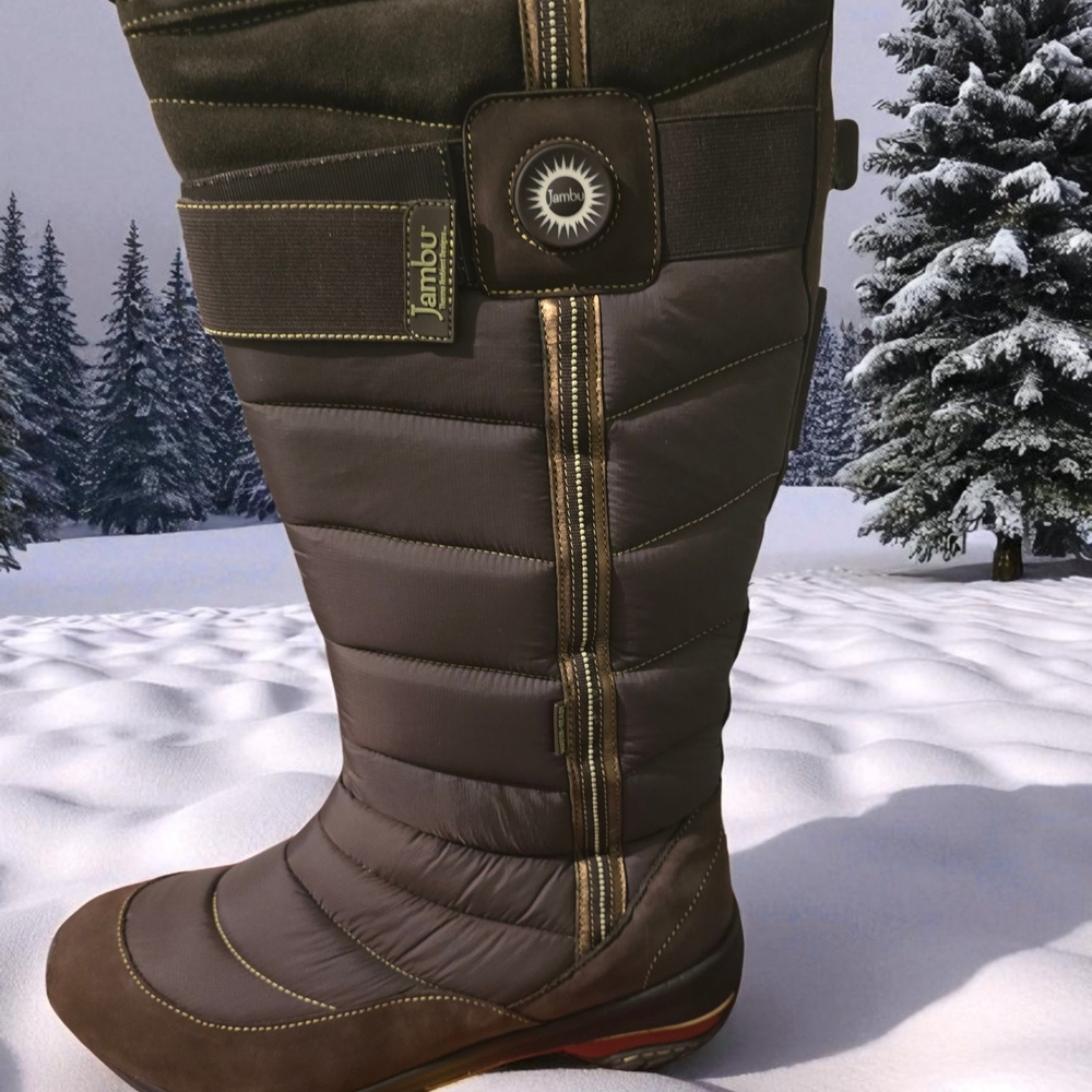 Jambu Dark Brown Winter Boots